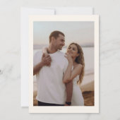 Rustieke Herfst liefde in bloei Vrijgezellenfeest Kaart (Achterkant)