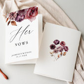 Rustieke herfst Marsala Bloemen Haar bruiloft gelo Kaart