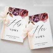 Rustieke herfst Marsala Bloemen Haar bruiloft gelo Kaart