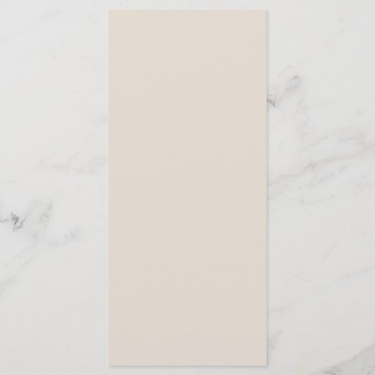 Rustieke herfst Marsala Bloemenbruiloft Menu (Achterkant)