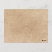 Rustieke Herfst Mosterd Floral Wedding Save The Da Briefkaart (Achterkant)