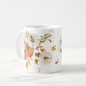 Rustieke Herfst Oogst Pompoen Koffie Mok (Voorkant links)