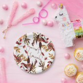 Rustieke herfst papier Borden Papieren Bordje (Feest)