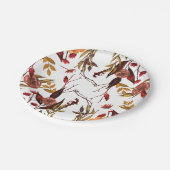 Rustieke herfst papier Borden Papieren Bordje (Gekanteld)