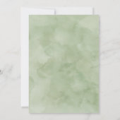 Rustieke herfst Picket Fence Housewarming Uitnodig Kaart (Achterkant)