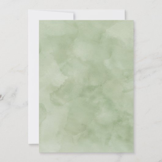 Rustieke herfst Picket Fence Housewarming Uitnodig Kaart (Achterkant)