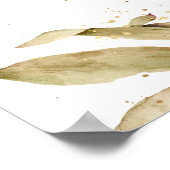 Rustieke Herfst pompoen bruiloft receptie Welkom Poster (Hoek)