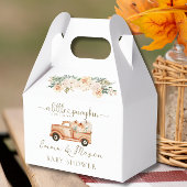 Rustieke Herfst Pompoen Truck Baby shower gunstbox Bedankdoosjes