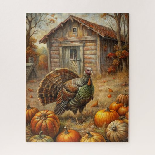 rustieke Herfst puzzel (Verticaal)