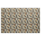 Rustieke herfst quilt patroon | lappendeken stof (Fat Quarter)