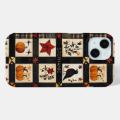 rustieke Herfst quiltpatroon | lappendeken Case-Mate iPhone Case (Achterkant (horizontaal))