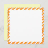 Rustieke Herfst Thanksgiving Rand Aangepaste tekst Feestdagenkaart (Voorkant / Achterkant)