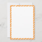 Rustieke Herfst Thanksgiving Rand Aangepaste tekst Kaart (Voorkant)