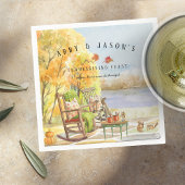 Rustieke herfst veranda | THANKSGIVING Servet