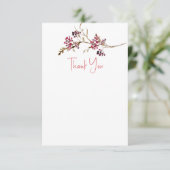 Rustieke Herfst Vrijgezellenfeest Dank u kaarten (Staand voorkant)