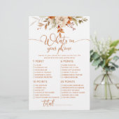 Rustieke herfst wat is er op uw telefoon bruids sp (Staand voorkant)