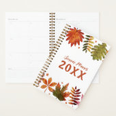 Rustieke herfstbladeren Herfst gebladerte Waterver Planner (Display)