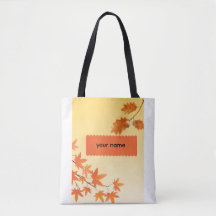 Rustieke Herfstbladeren Herfstloof Gepersonaliseer