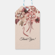 Rustieke Herfstbloemen Licht Beige Aquarel