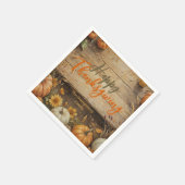 Rustieke herfstboerderij stijl Thanksgiving Servet (Hoek)