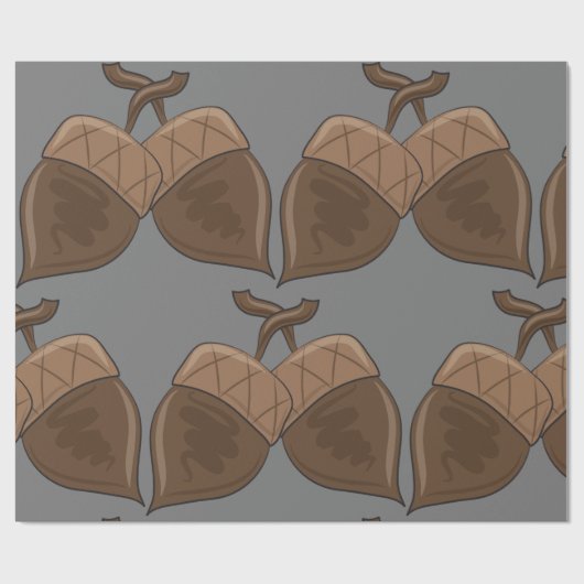 Rustieke herfstbos Natuur Cadeaupapier (Vlak)