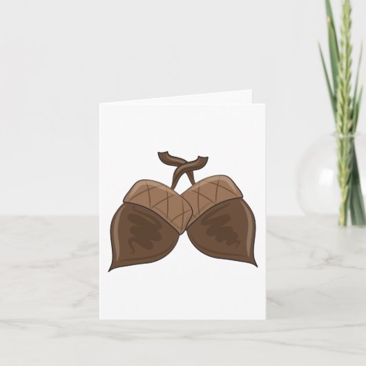 Rustieke herfstbos Natuur Kaart (Voorkant)