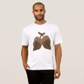 Rustieke herfstbos Natuur T-shirt (Voorkant volledig)