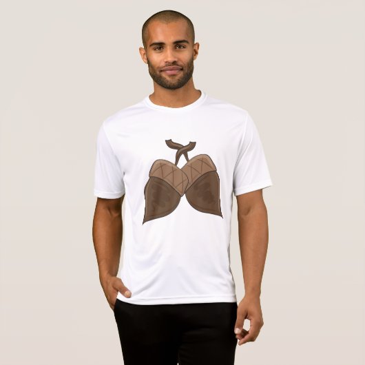 Rustieke herfstbos Natuur T-shirt (Voorkant volledig)