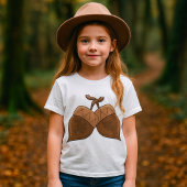 Rustieke herfstbos Natuur T-shirt