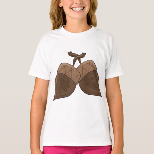 Rustieke herfstbos Natuur T-shirt (Voorkant)