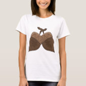 Rustieke herfstbos Natuur T-shirt (Voorkant)