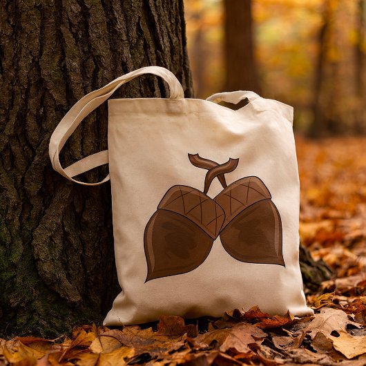 Rustieke herfstbos Natuur Tote Bag