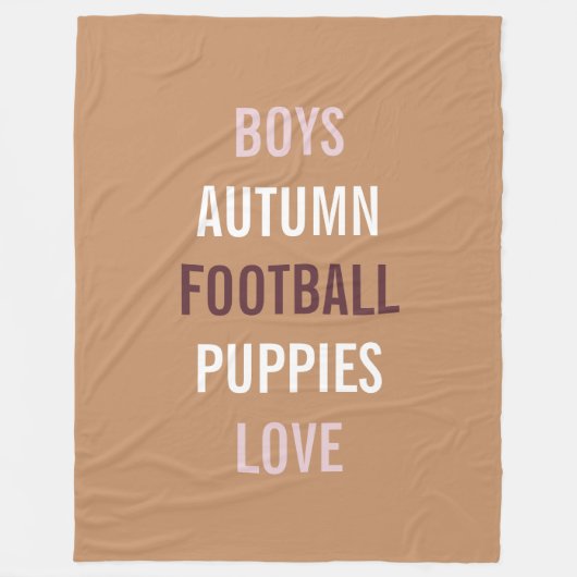 Rustieke Herfstbries Tailgate Shower Feestelijke K Fleece Deken (Voorkant)