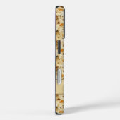 Rustieke herfstlattepatroon met herfstbladeren Case-Mate iPhone case (Achterkant / Rechts)