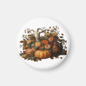 Rustieke herfstoogst magneet (Voorkant)