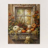 Rustieke herfstpuzzel legpuzzel (Verticaal)