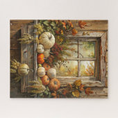 Rustieke herfstpuzzel legpuzzel (Horizontaal)