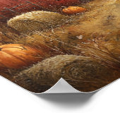 Rustieke herfstschuur poster (Hoek)