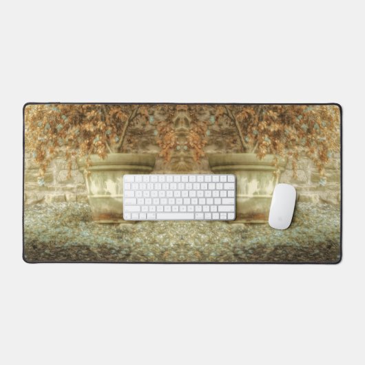 Rustieke herfsttuin bureaumat (Keyboard & Muis)