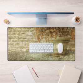 Rustieke herfsttuin bureaumat