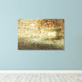 Rustieke herfsttuin canvas afdruk (Insitu (Houten vloer))