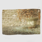 Rustieke herfsttuin golfhanddoek (Horizontaal)