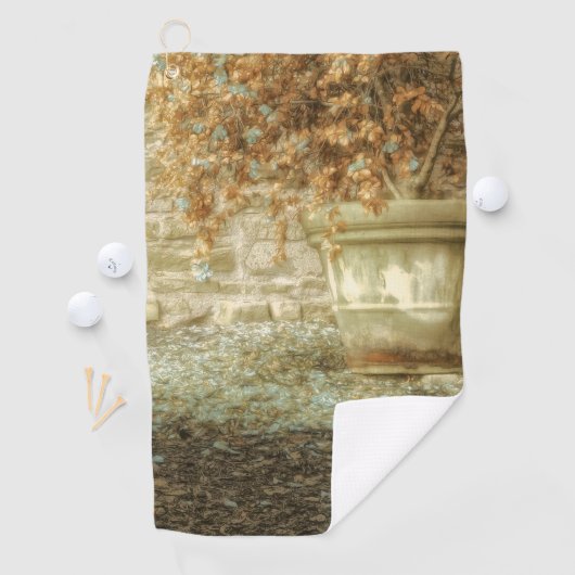 Rustieke herfsttuin golfhanddoek (Insitu)