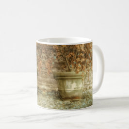 Rustieke herfsttuin koffiemok