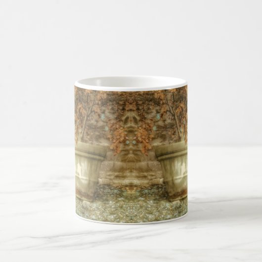 Rustieke herfsttuin koffiemok (Center)