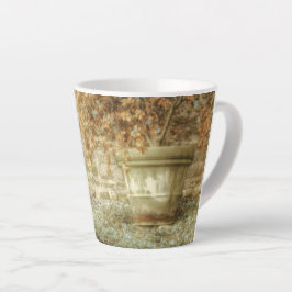 Rustieke herfsttuin latte mok