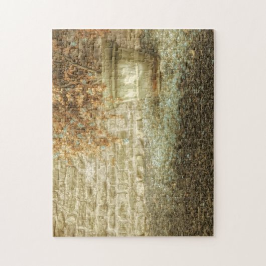 Rustieke herfsttuin legpuzzel (Verticaal)