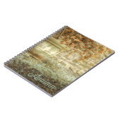 Rustieke herfsttuin notitieboek (Linkerzijde)