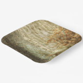 Rustieke herfsttuin papieren bordje (Gebogen)