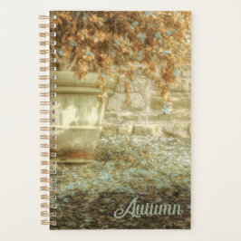 Rustieke herfsttuin planner